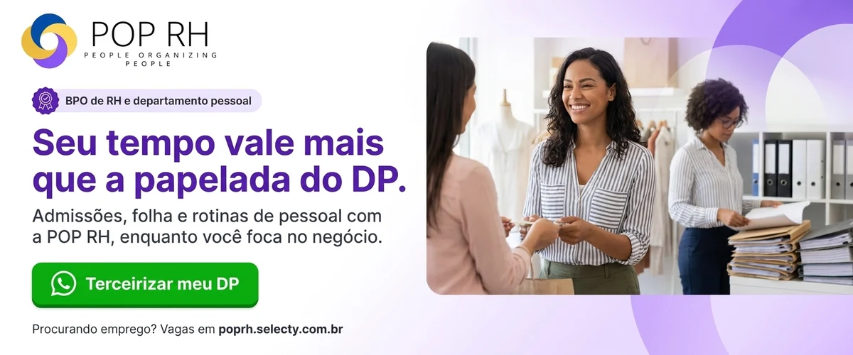 A/B RH terceirizado A – tempo do dono