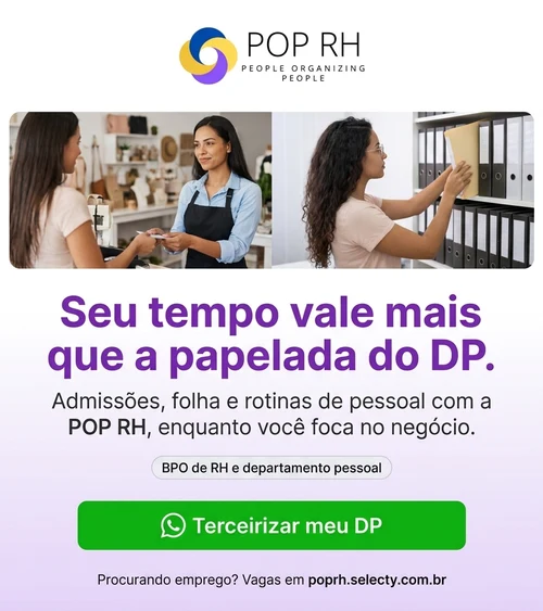 A/B RH terceirizado A – tempo do dono